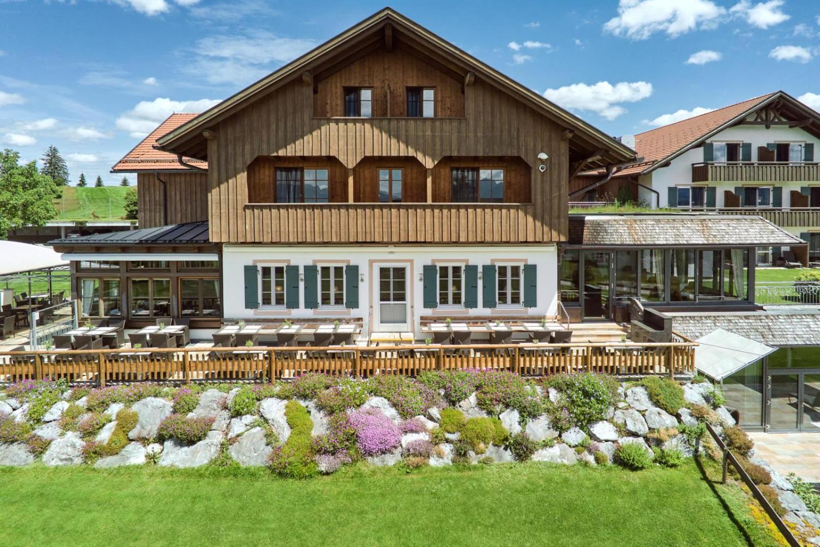 Hotel Auf Der Gsteig Gmbh Лехбрук Екстер'єр фото